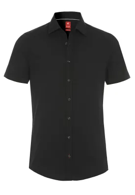 3330-717 - City Hemd Slim Fit - schwarz