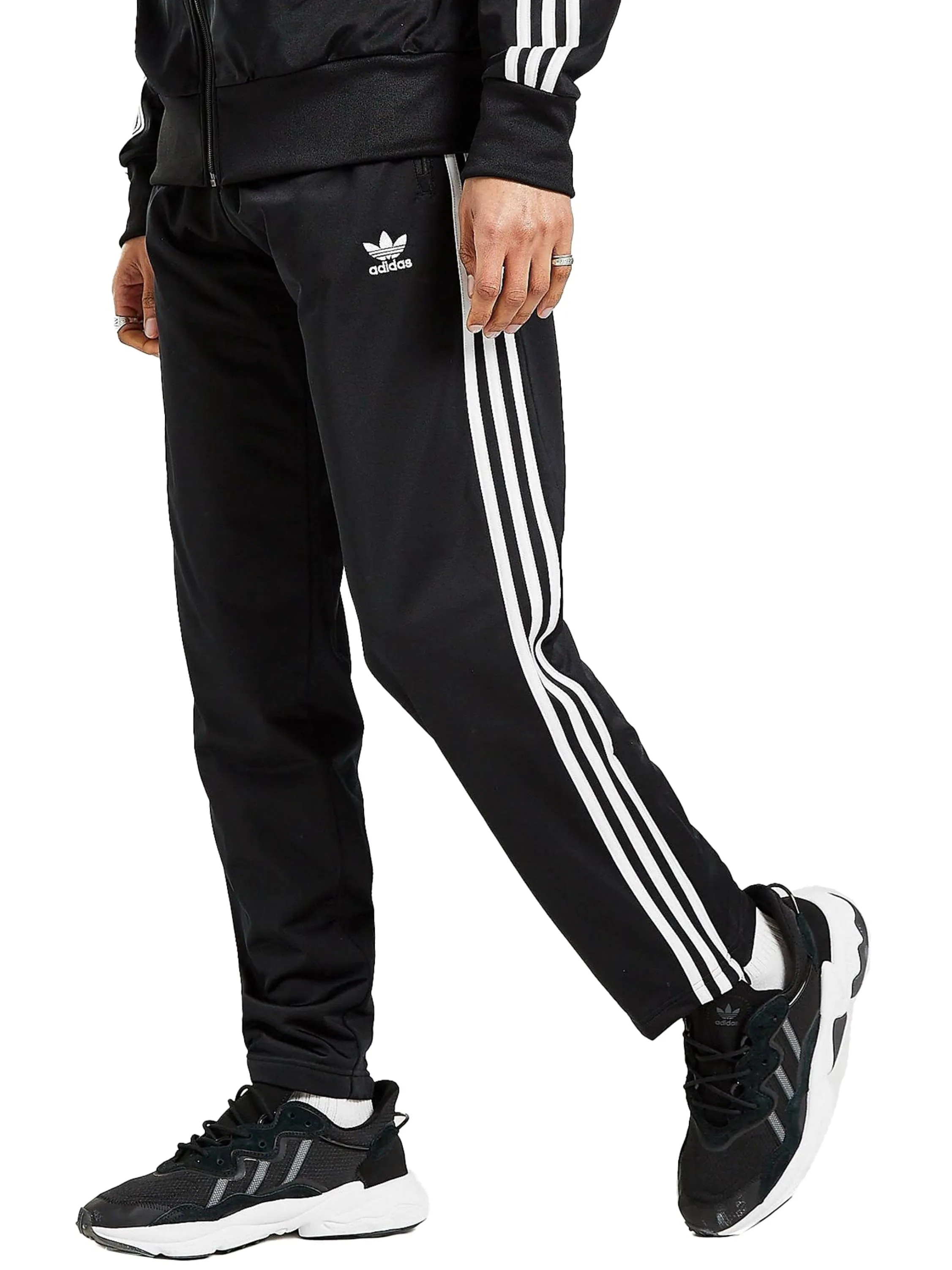 Adidas | Mens Firebird 3 Strips Zip Up Full Tracksuit