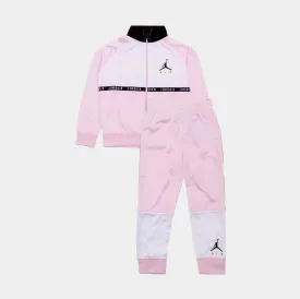 Air Jordan Blocked Tricot Set Toddler Set (Pink/Black)