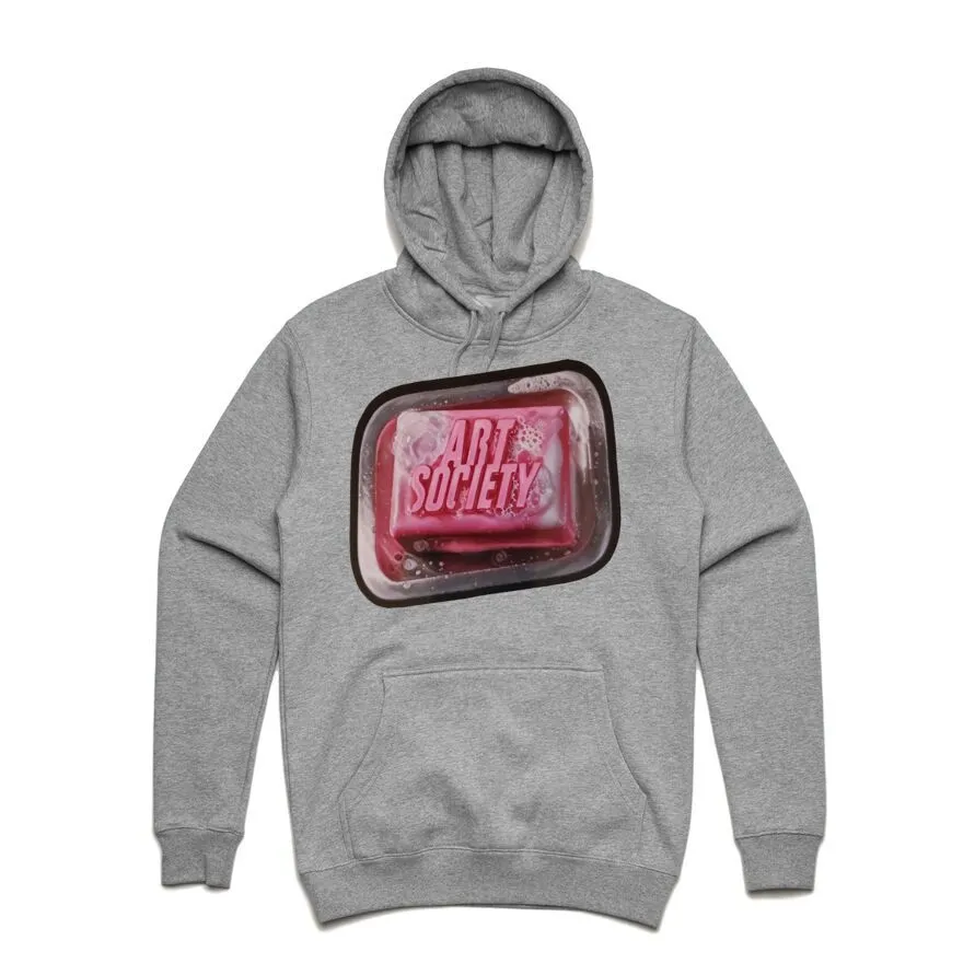 Art Society x Retro Kings FIGHT CLUB MASHUP HOODIE GREY