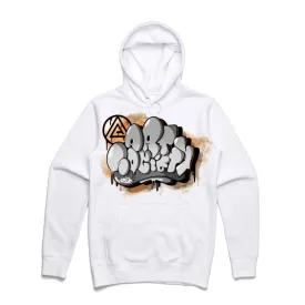 Art Society x Retro Kings x SIMON DEE HOODIE WHITE