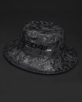 Black THR4SH Bucket Hat