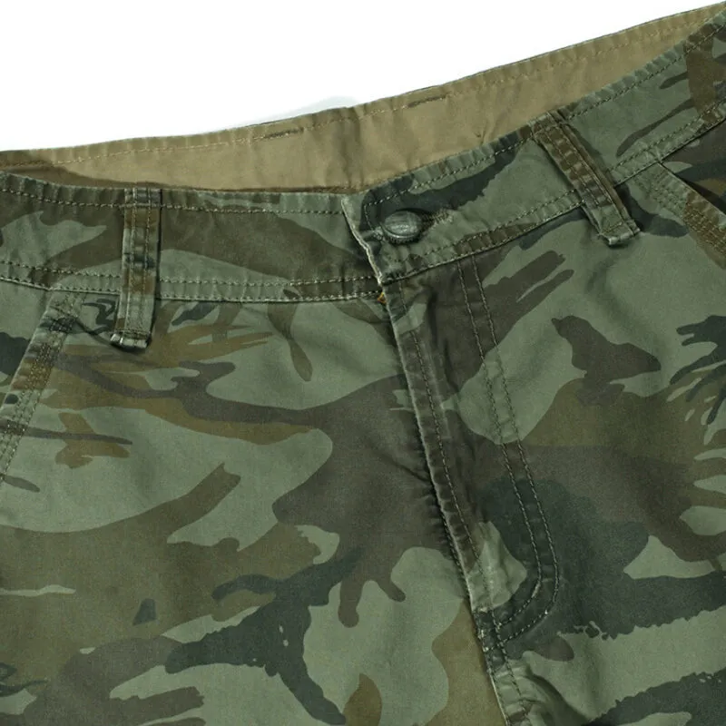 Camouflage Camo Cargo Shorts Men New Mens Casual Male Loose Work Man Military Short Pants Plus Size 29-44