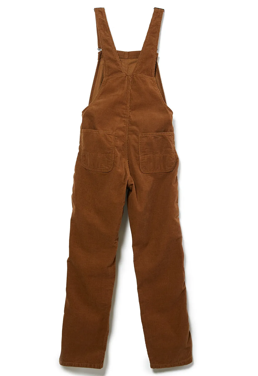 Carhartt WIP Women's Straight Bib Overalls - Hamilton Brown