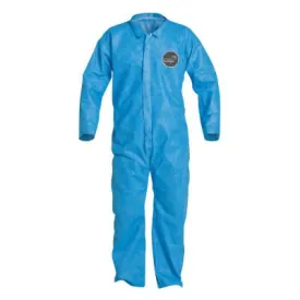 DuPont™ Proshield 10 Coveralls Blue with Open Wrists and Ankles, Blue, Large, PB120SB-LG