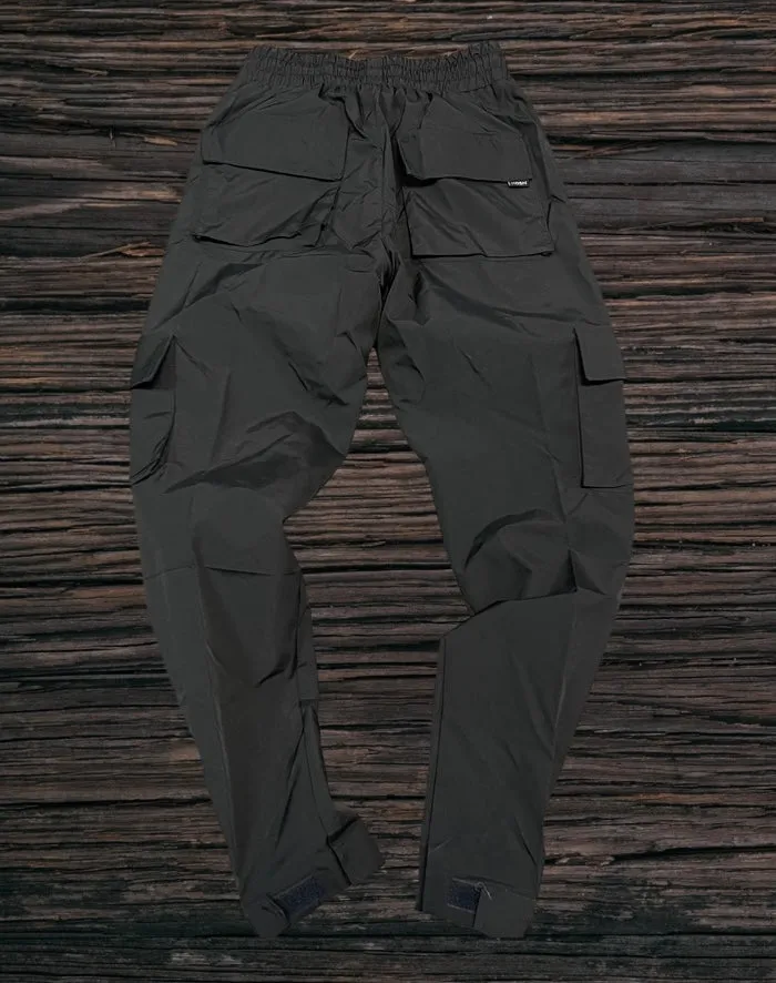 Hudson Triple Black Windbreaker Pants