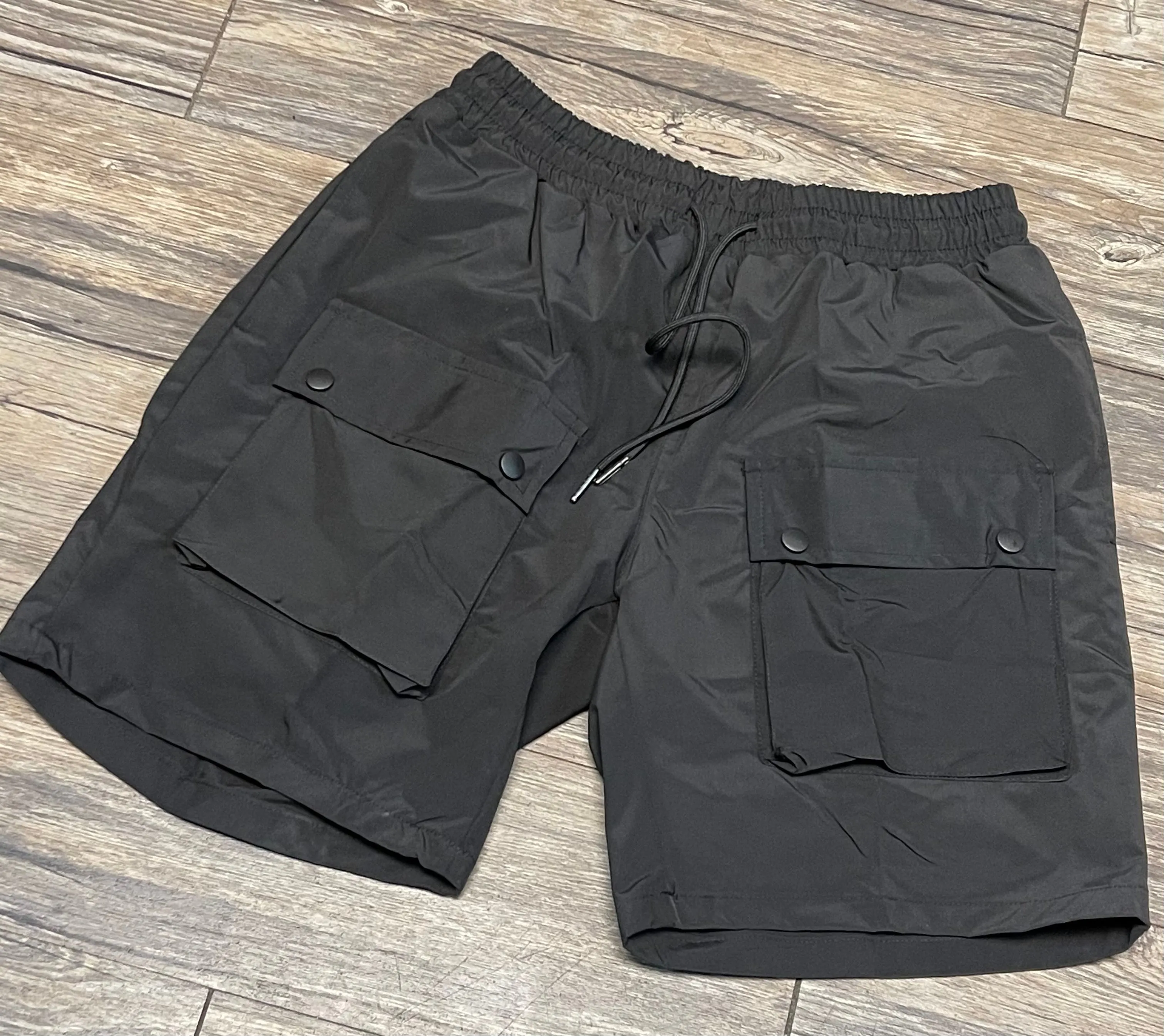 Hudson WindBreaker Shorts (Black)