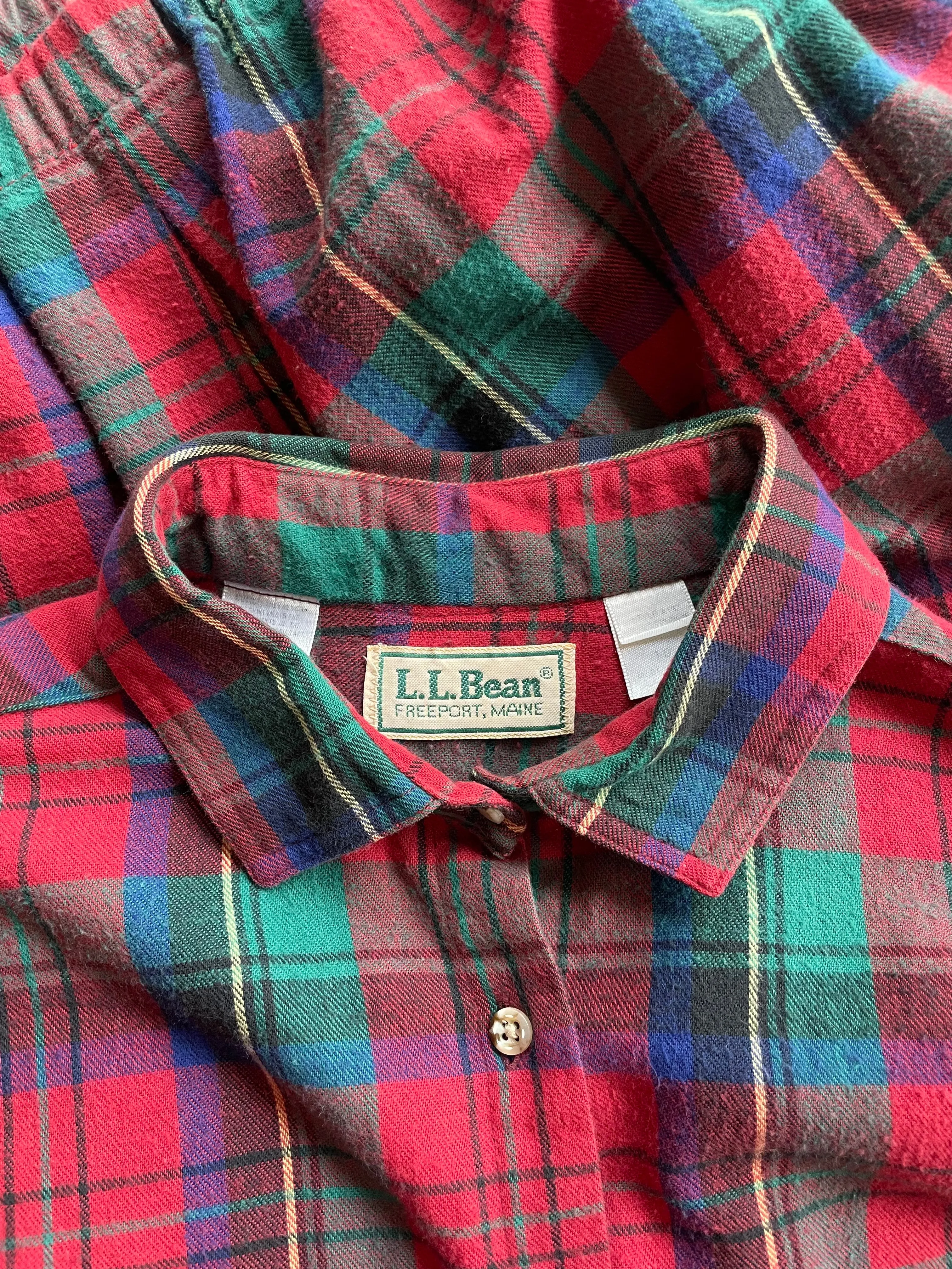 L.L. Bean Flannel Set | 1980s