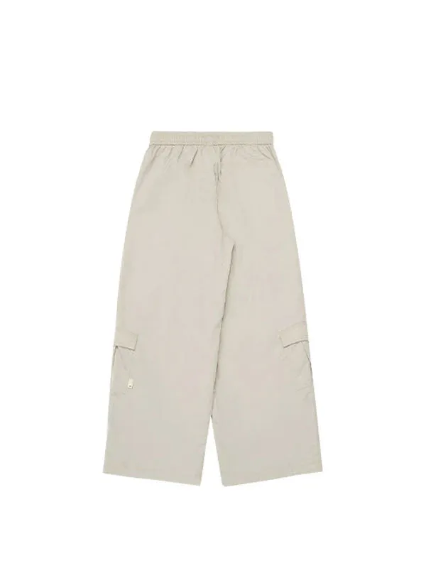 Loose Fit Apricot Cargo Pants