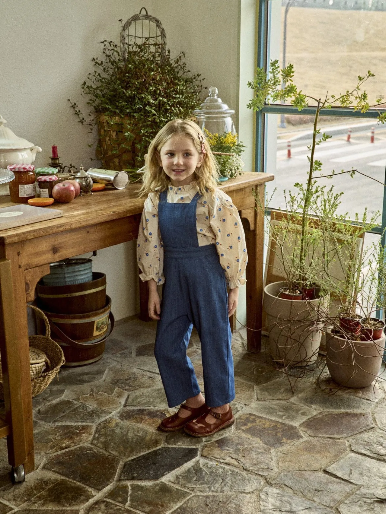 Lorna Denim Overalls