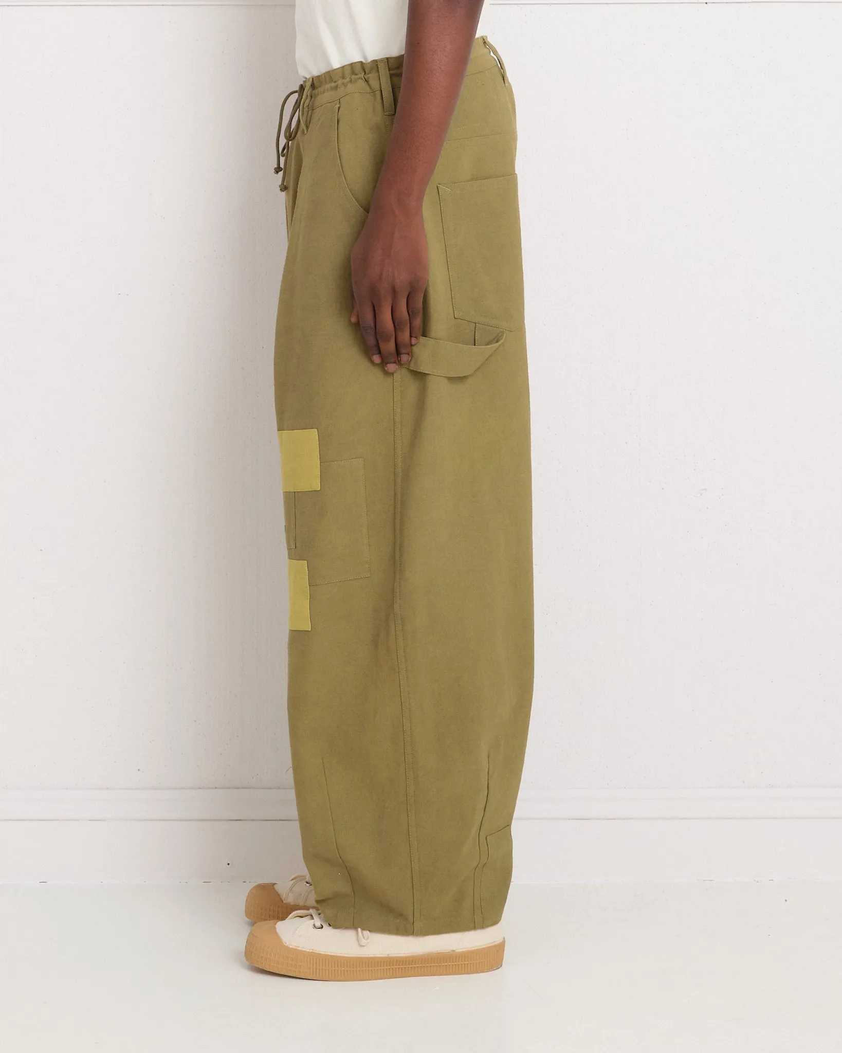 Lush Carpenter Pants - Olive Loved