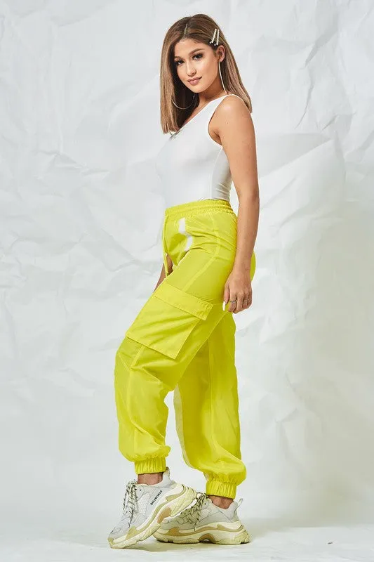 Maria Neon Reflective Joggers