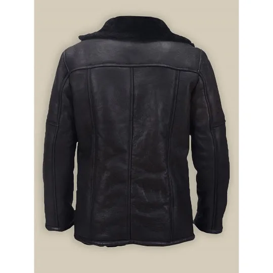 Mens Aviator B16 Shearling Bomber Jacket