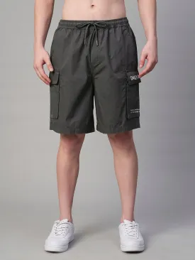 Mens Woven Shorts - Dark Gray