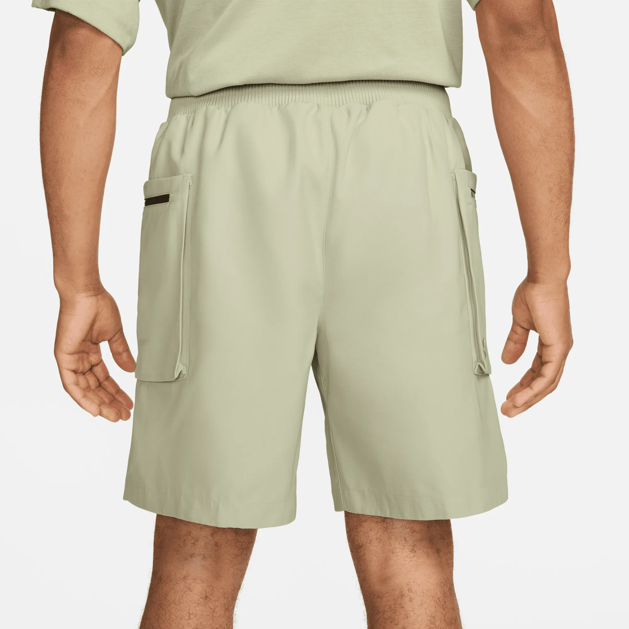 Nike Sportswear Tech Pack Green Woven Utility Shorts