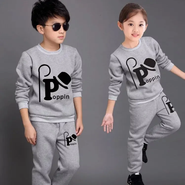 Poppin Unisex Tracksuit for Kids