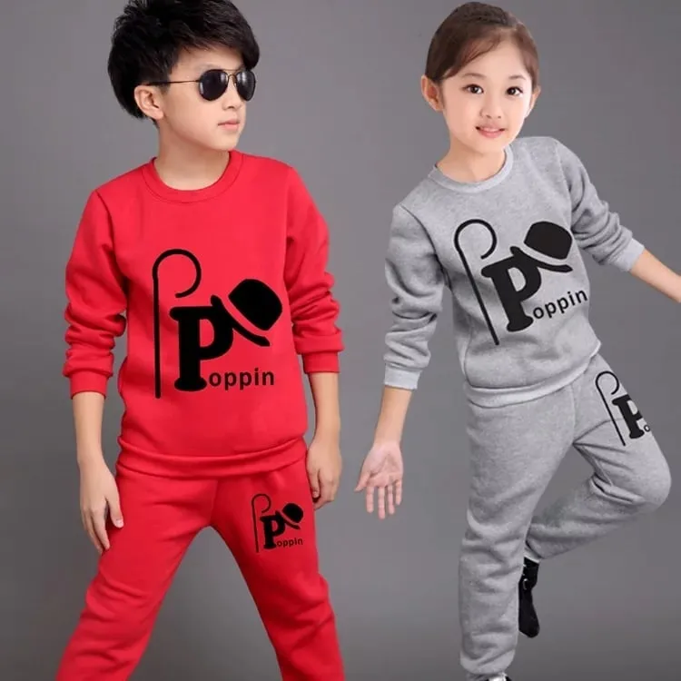 Poppin Unisex Tracksuit for Kids