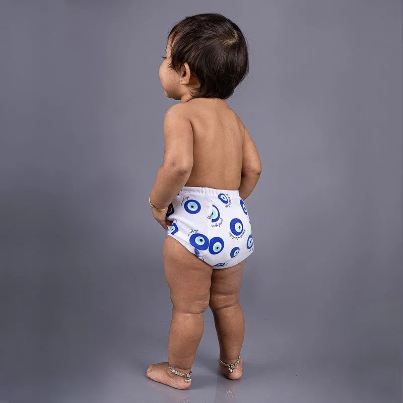 Potty Training Pants for Kids. Evileye & Whale (Size 4, Fits 4-5 yrs) - Pack 2