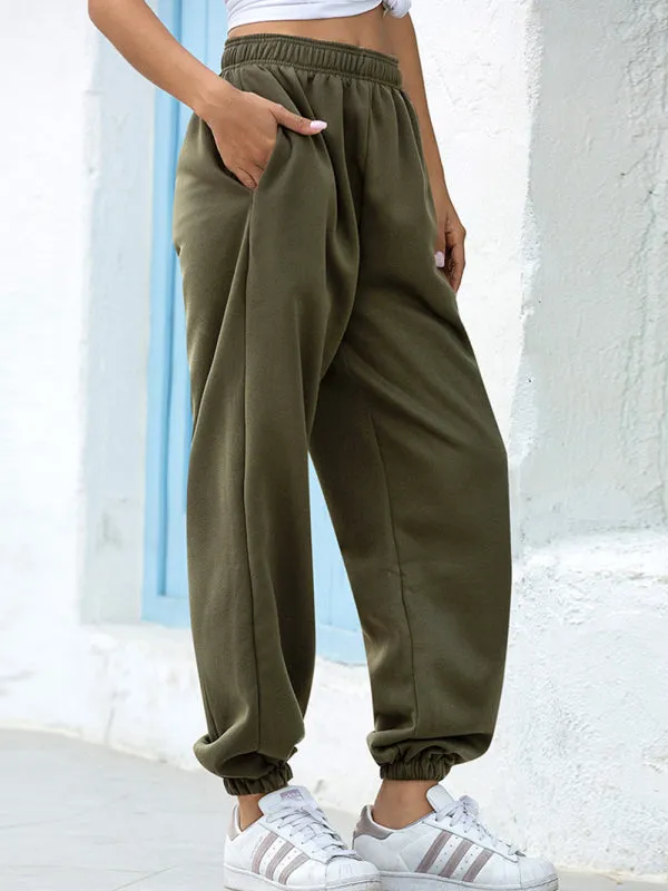 Relaxed Loose Fit Track Pants