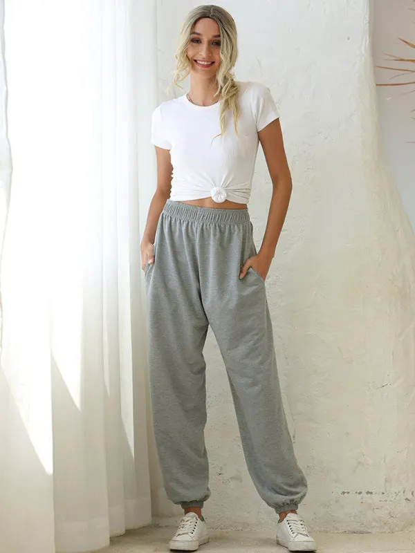 Relaxed Loose Fit Track Pants