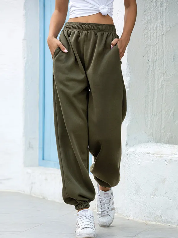 Relaxed Loose Fit Track Pants