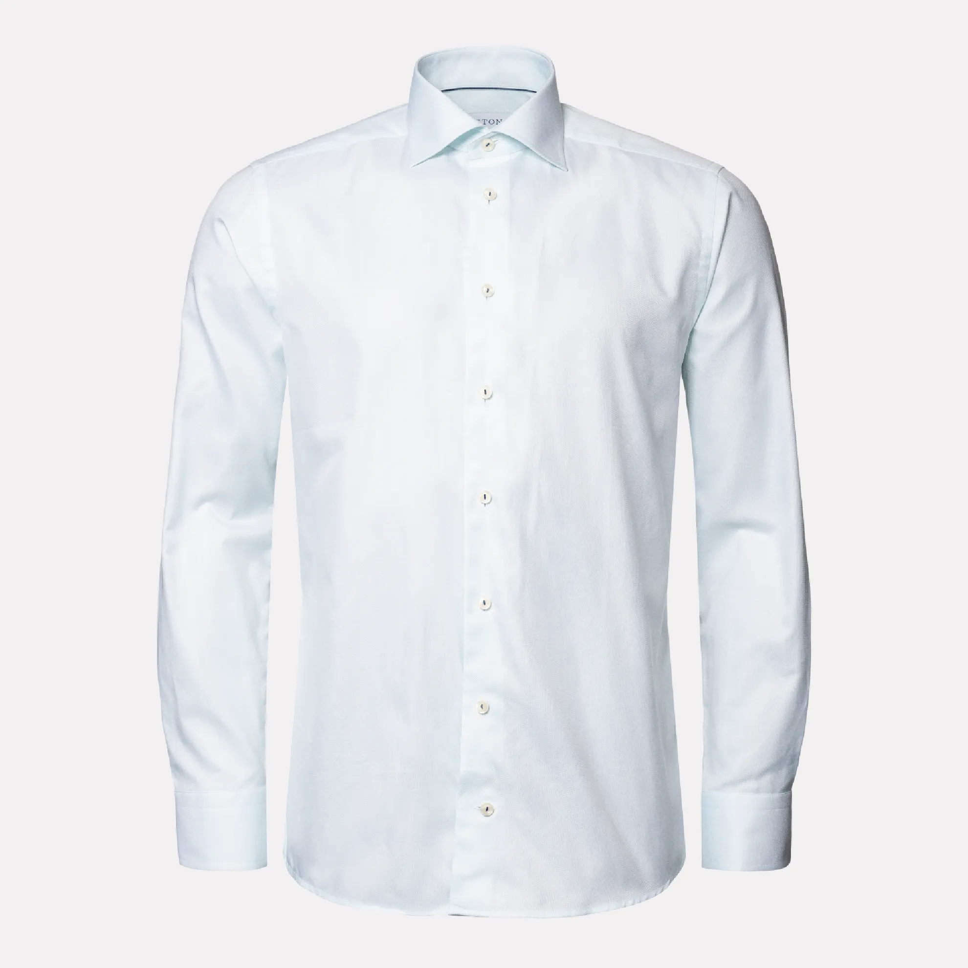 Slim Fit Dobby Dress Shirt / Light Green