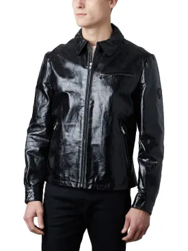 Slim Fit Leather Jacket