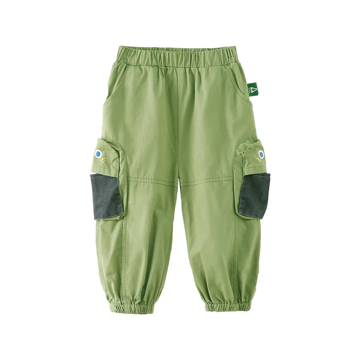 Solid Breathable Loose Boys Cargo Pants