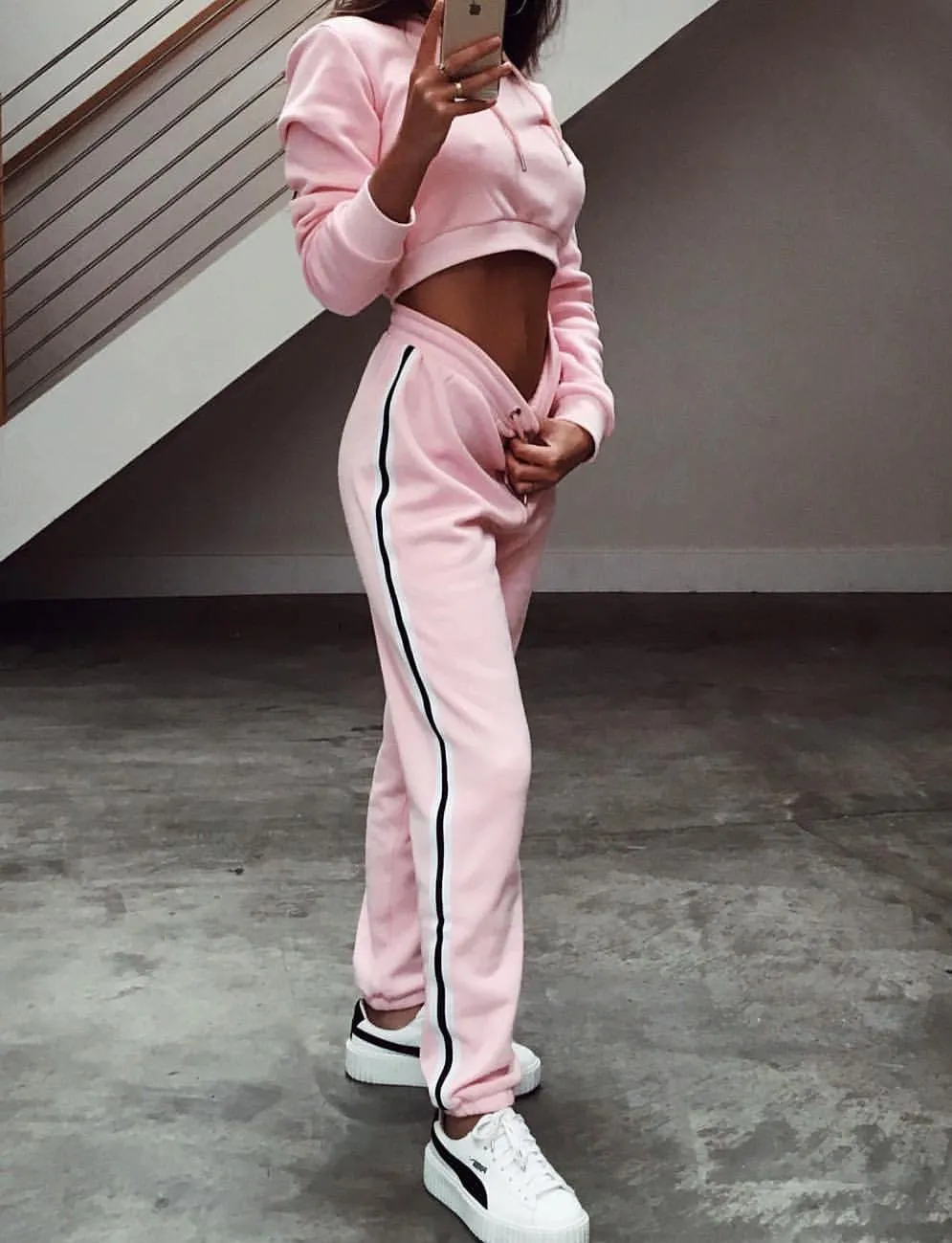 Solo Pant - Baby Pink