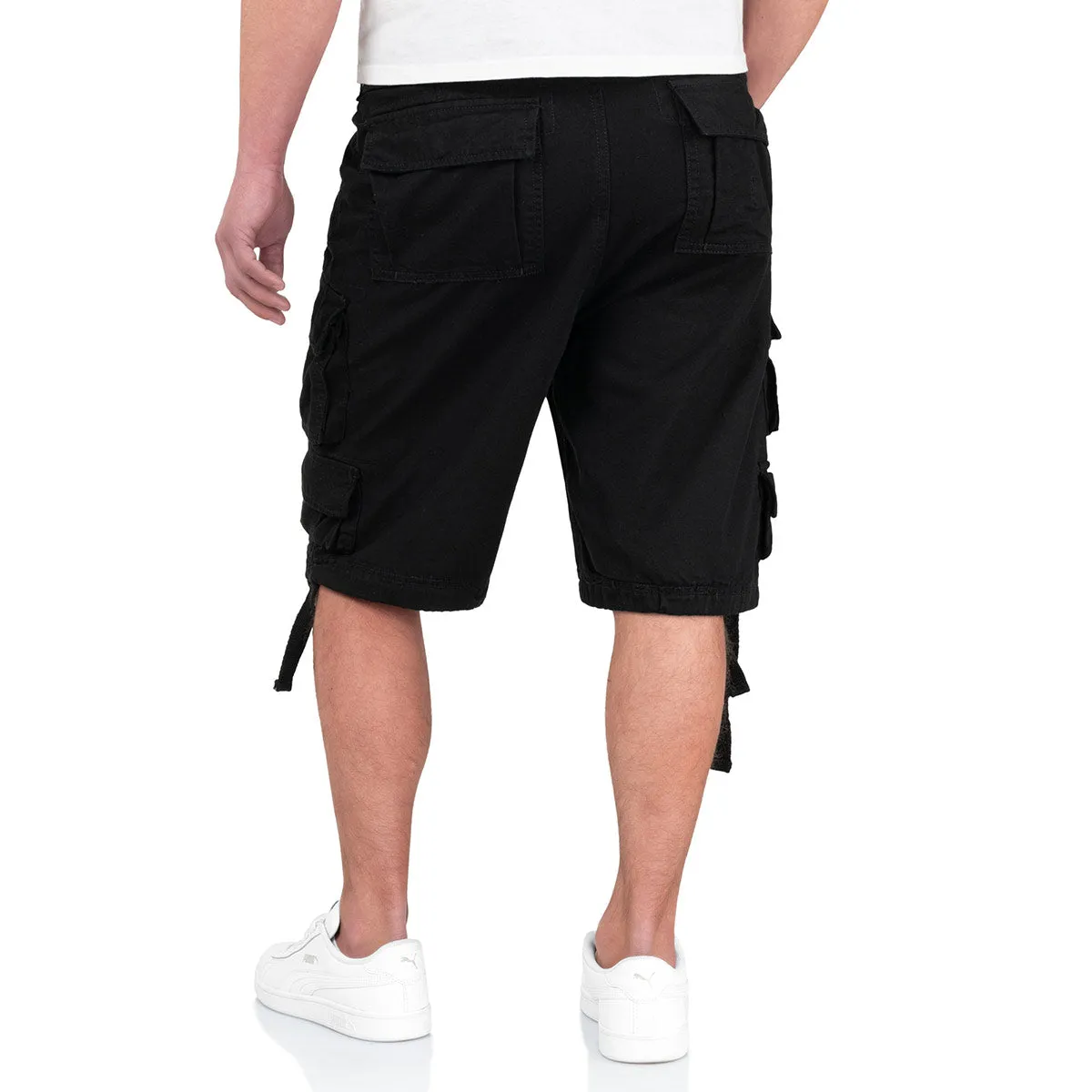 Surplus Division Shorts Black