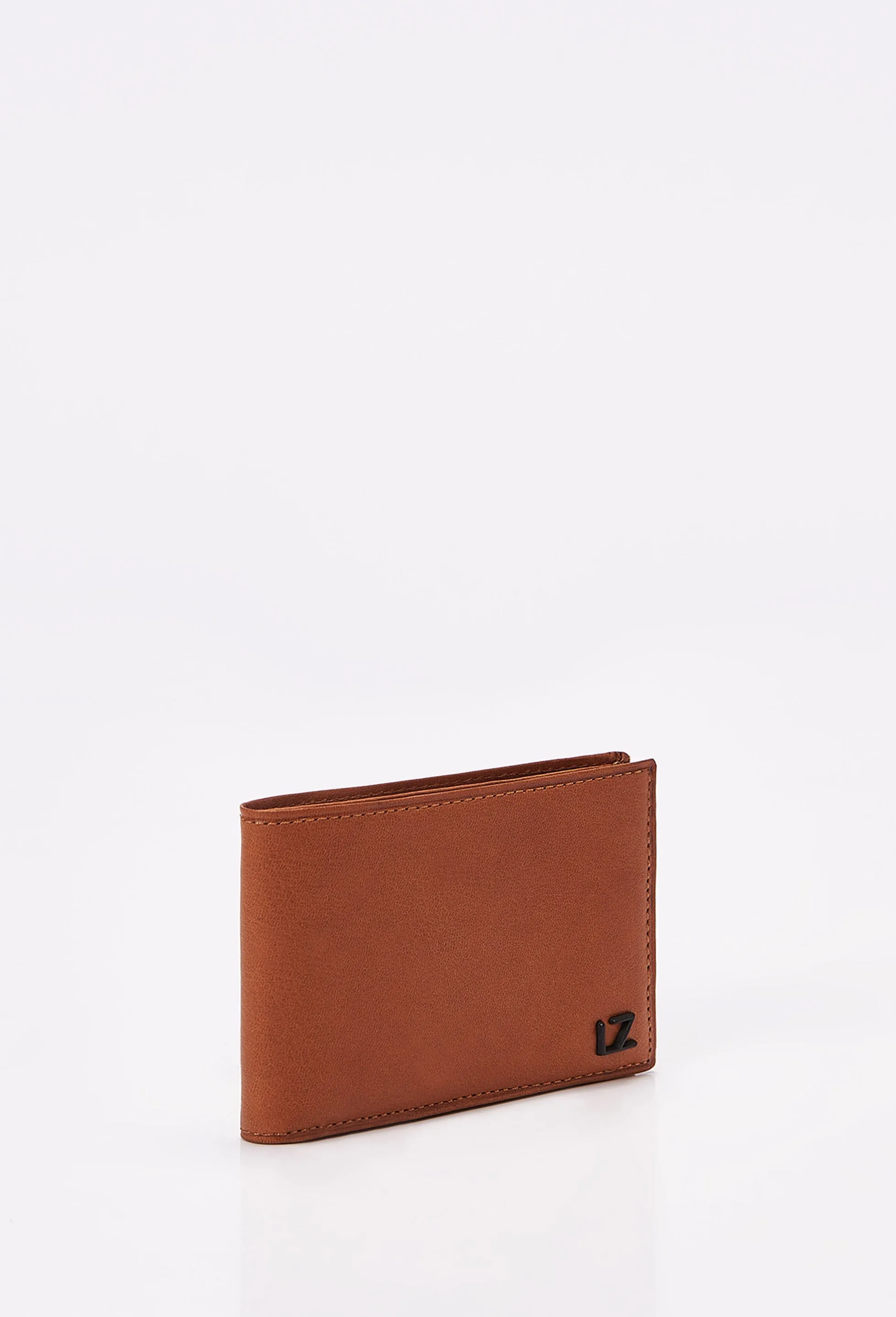 Tan Leather Slim Wallet