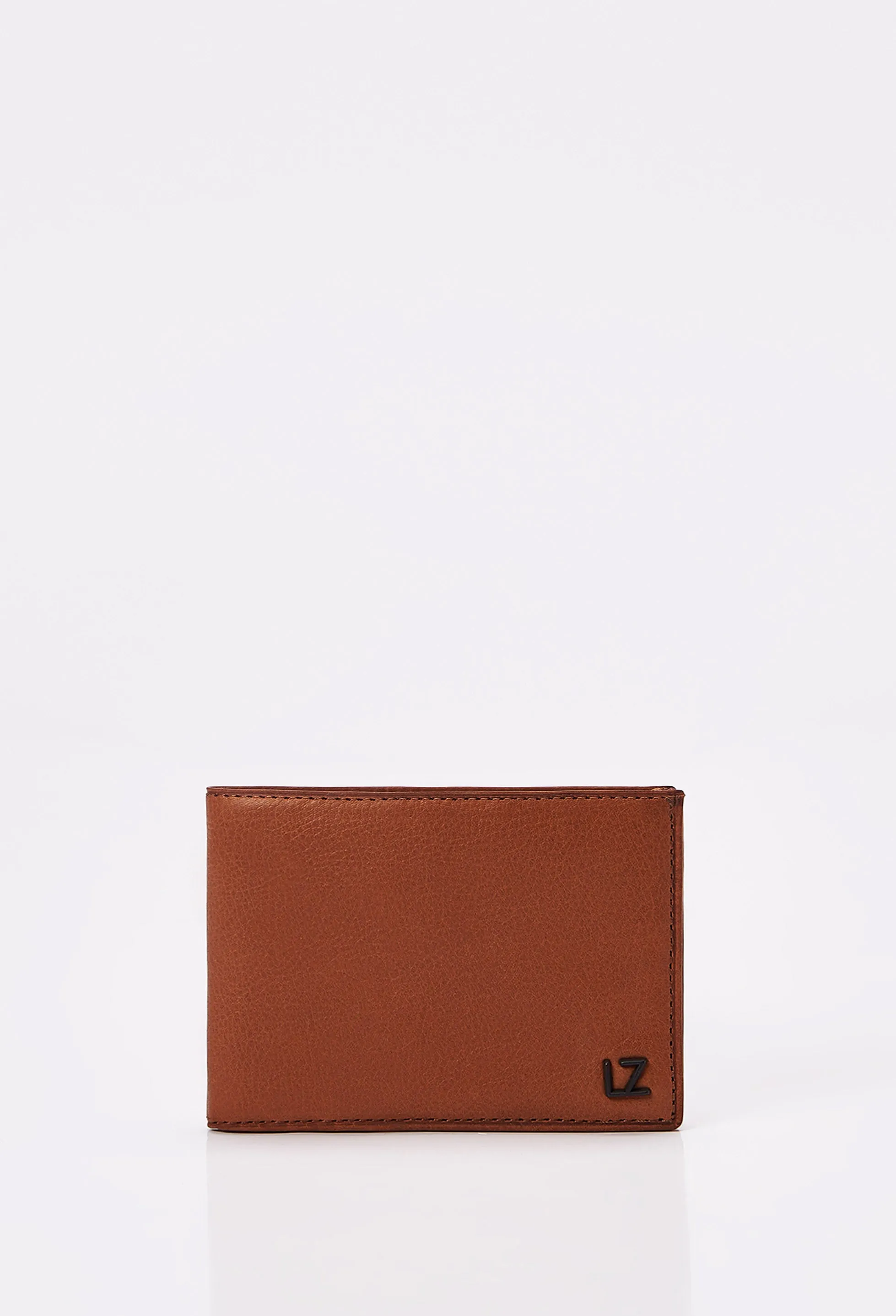 Tan Leather Slim Wallet