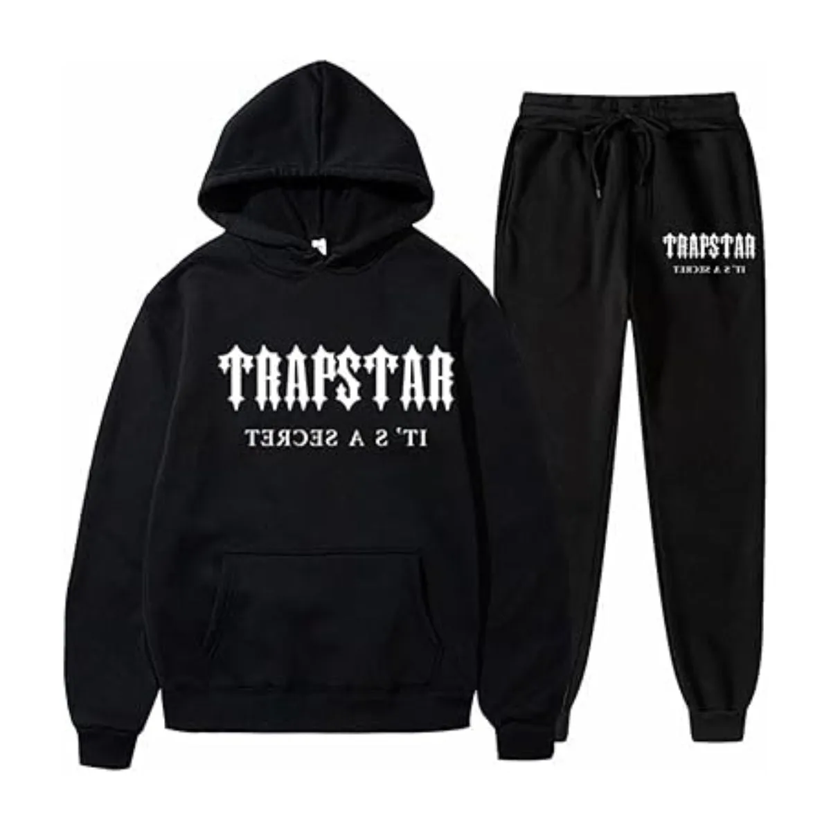 Trapstar Tracksuit Mens-Black