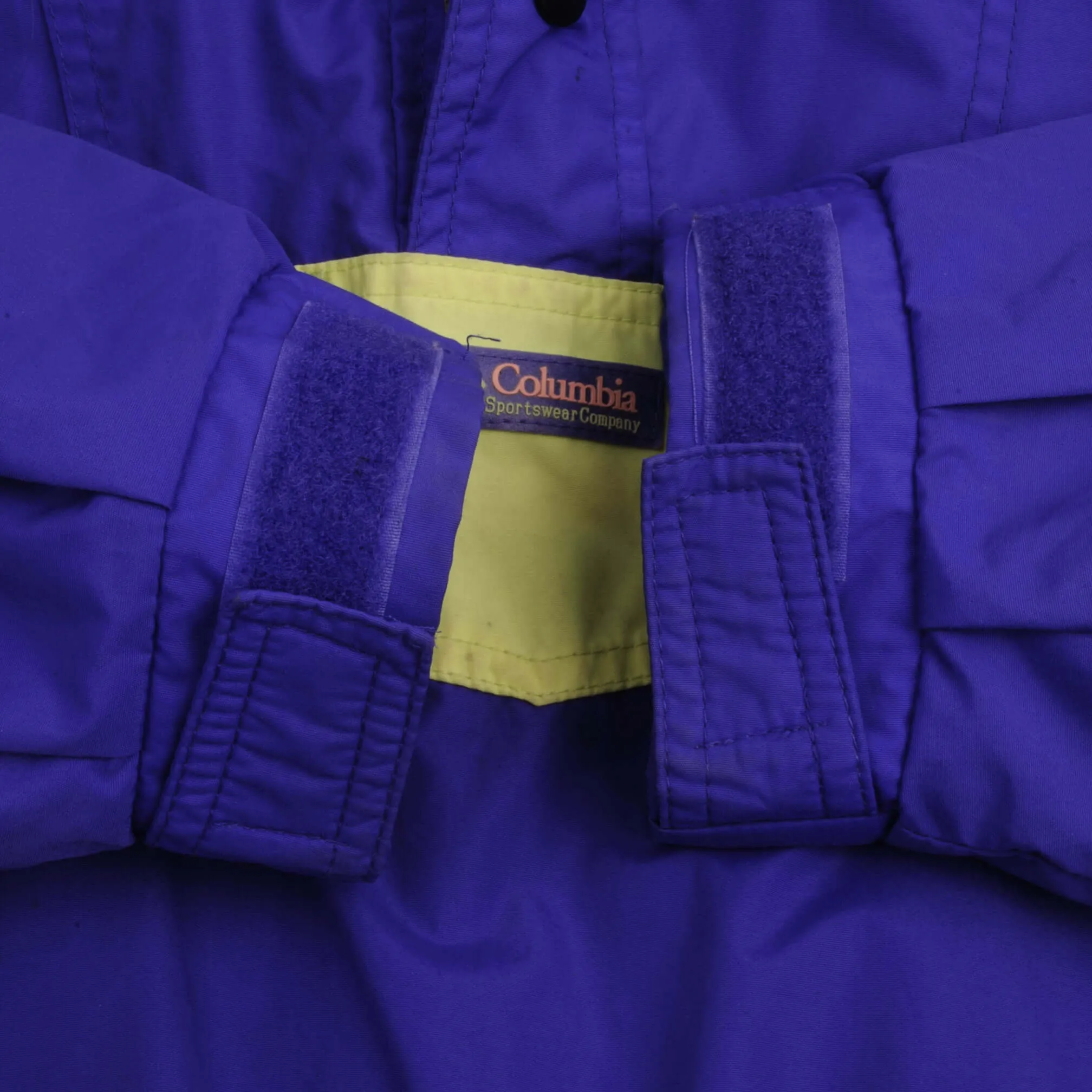 VINTAGE COLUMBIA WINDBREAKER 1990S PULLOVER JACKET SIZE MEDIUM