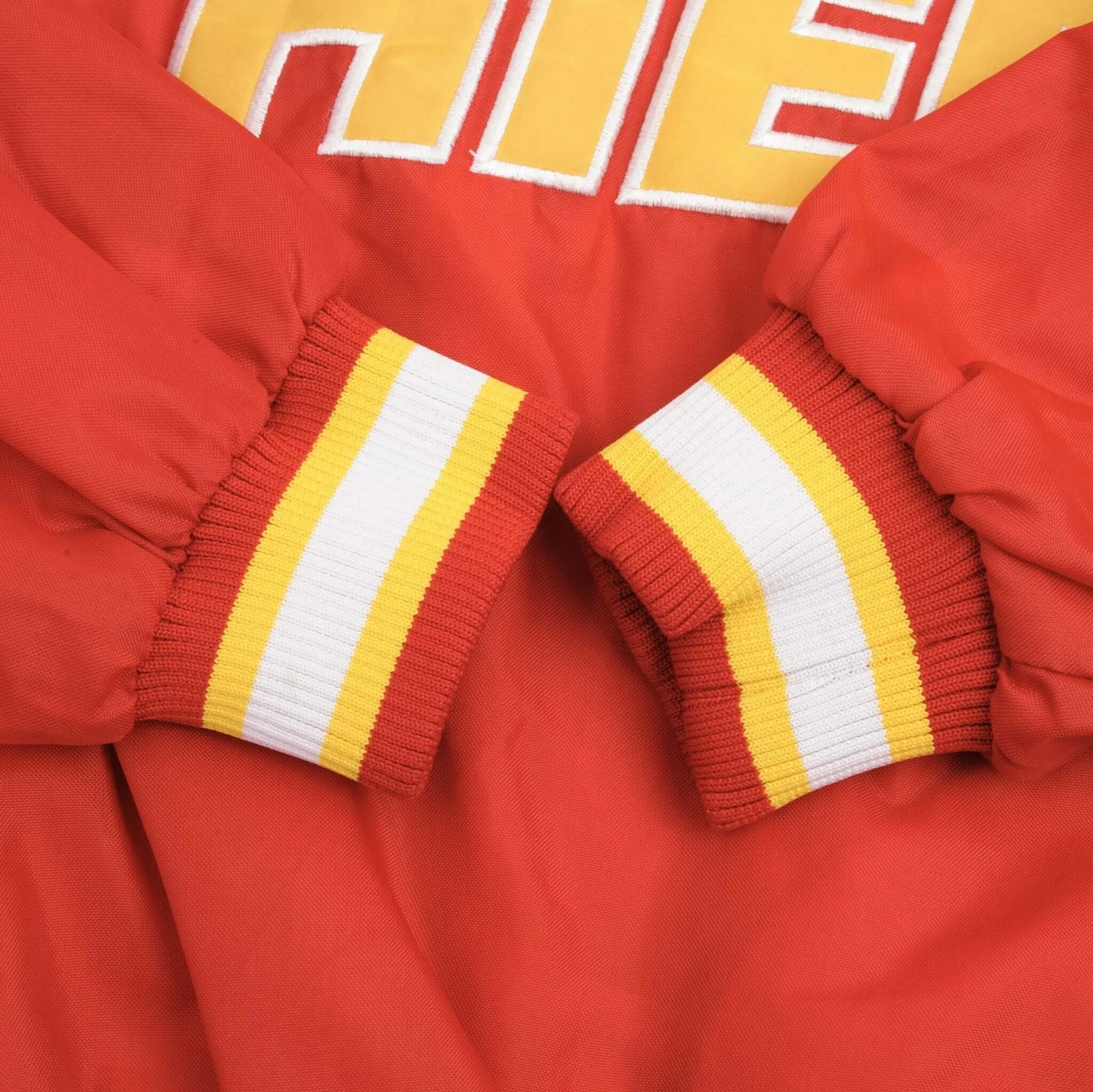 VINTAGE NFL KANSAS CITY CHIEFS PULLOVER WINDBREAKER JACKET 1990S SIZE MEDIUM