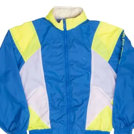 VINTAGE PUMA NEON WINDBREAKER JACKET 1980S MEDIUM