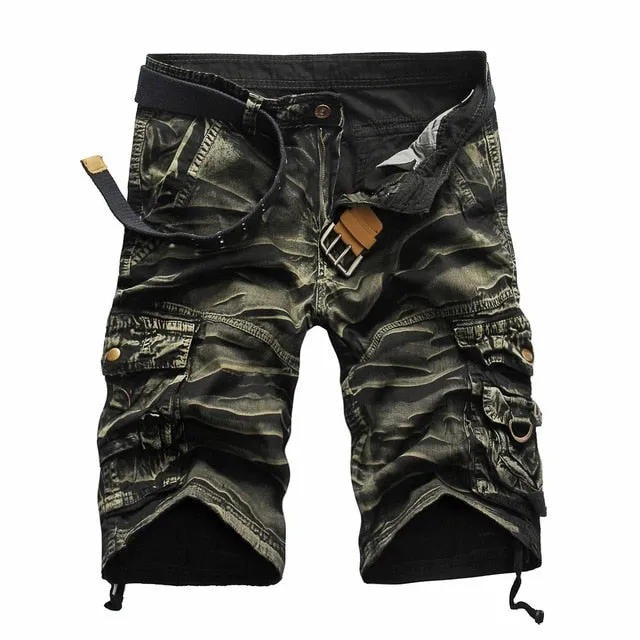 West Louis™ Men's Comfortable Camo Cargo Shorts