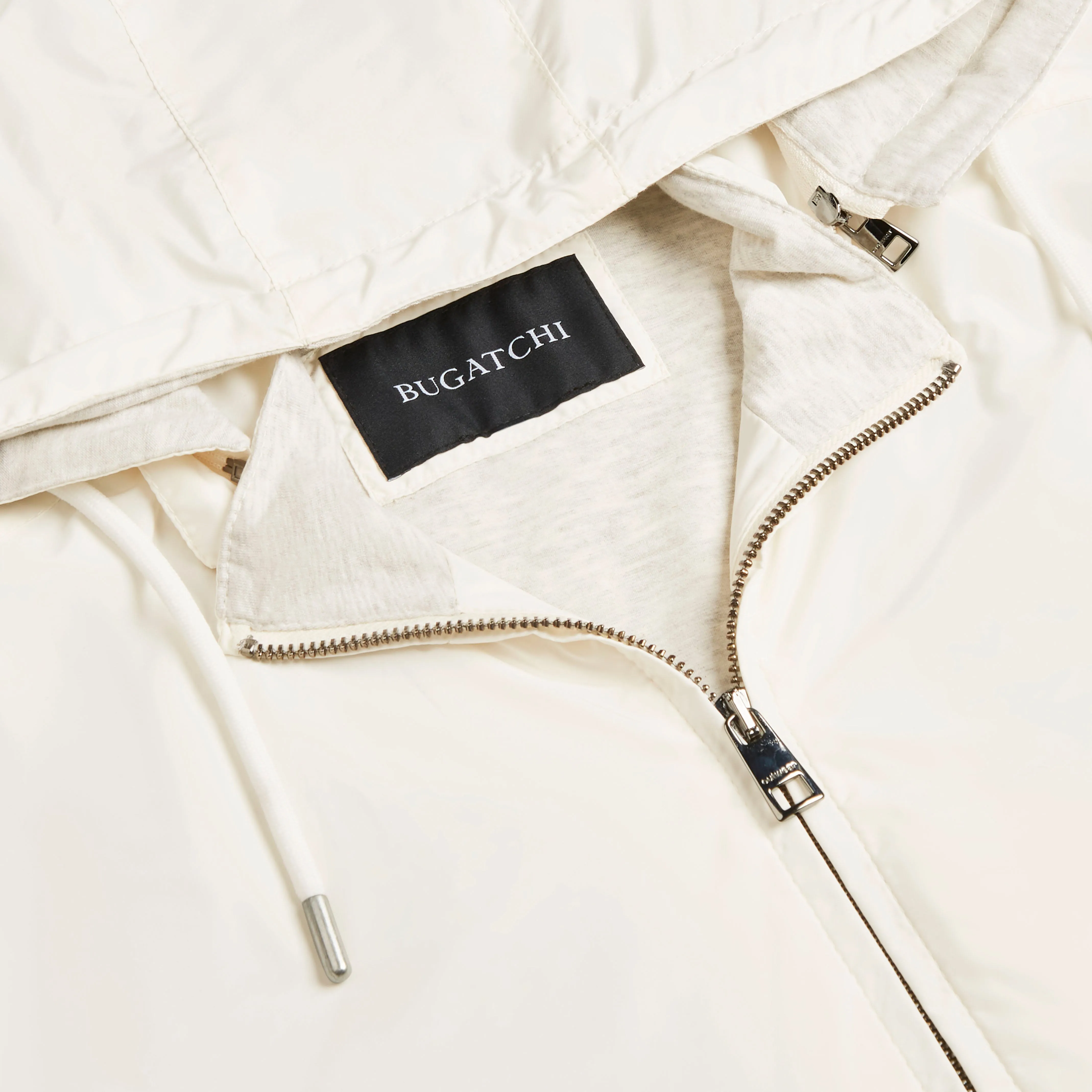 Windbreaker with Detachable Hood